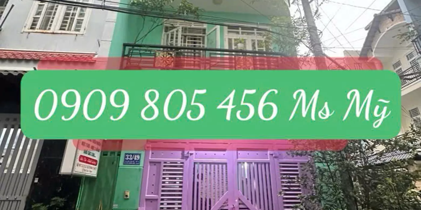 NHÀ 4 TẦNG (5x14) GÓC 2MT HXH TRÁNH THÔNG LÂM THỊ HỐ, Q12 GIÁ: 5.85 TỶ