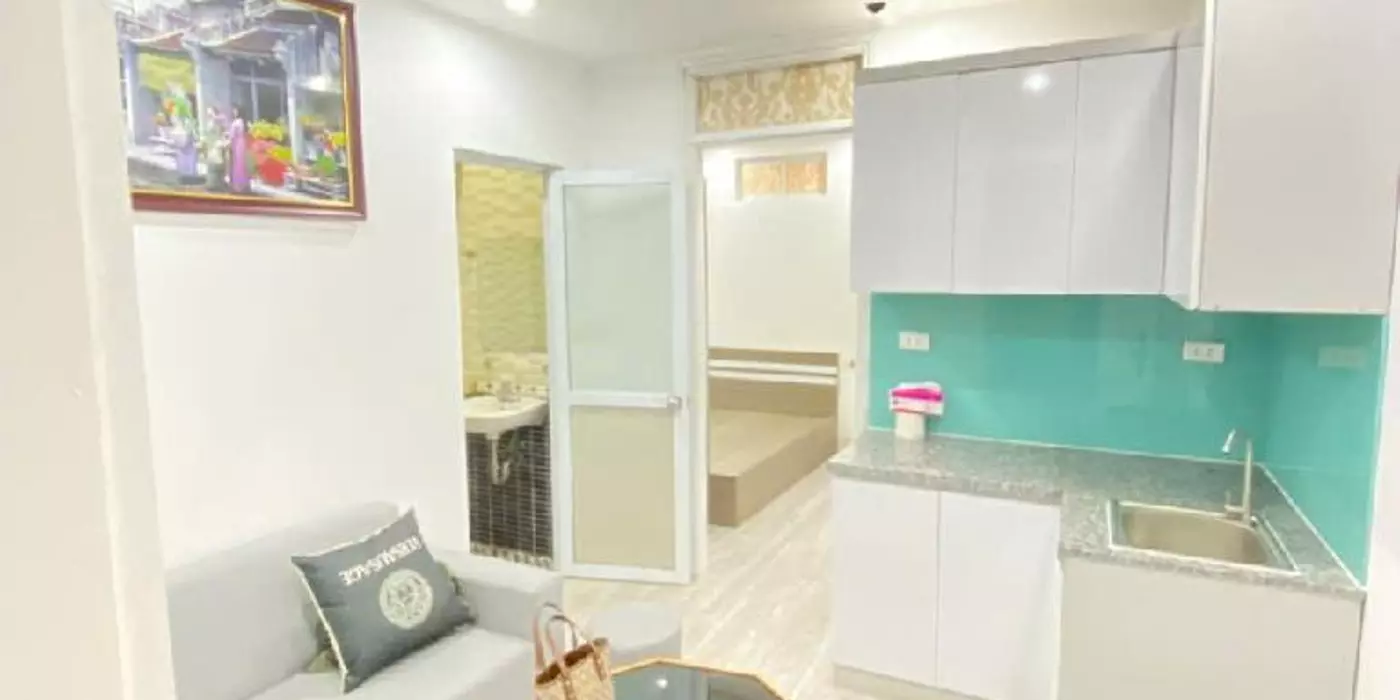 ⭐NỘI THẤT MỚI + ĐẸP + RẺ- Căn hộ Chung cư Ngã Tư Sở + 40m2 + Sổ đỏ + 800tr⭐