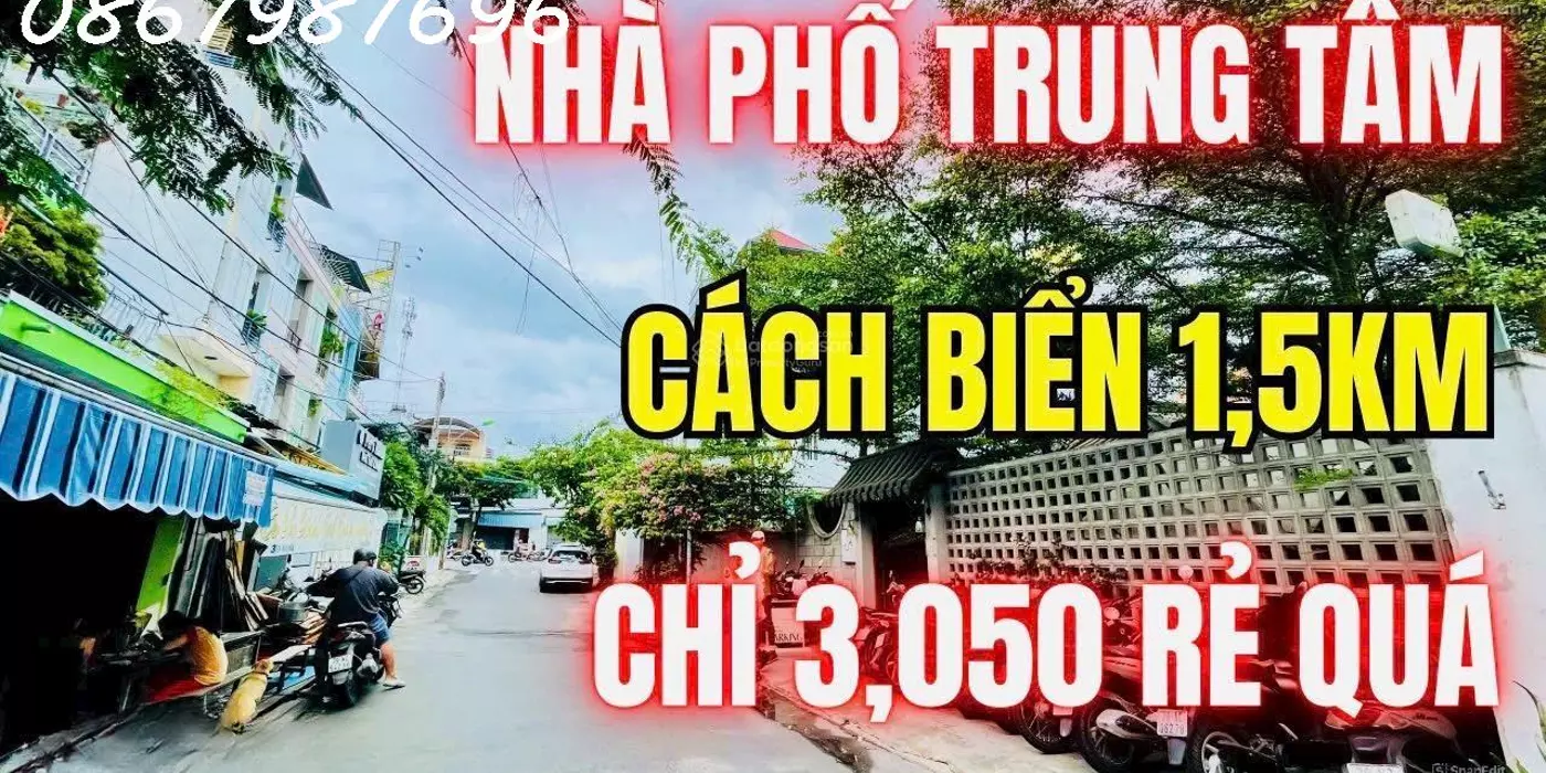 Bán Căn Nhà 3 Tầng Gần Biển Nha Trang Chỉ 3.05 Tỷ - Nhà Mới, Tiện Ích Đầy Đủ, Sổ Hồng Chính Chủ
