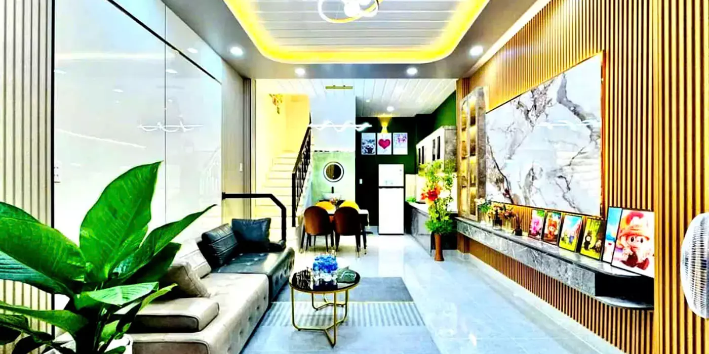 BÁN NHÀ TỐT HẺM XE TẢI 8M KINH DOANH- GẦN CHỢ - MỚI ĐẸP - Ở VÀ KD  r LÀM VĂN PHÒNG NGUYỄN TƯ GIẢN