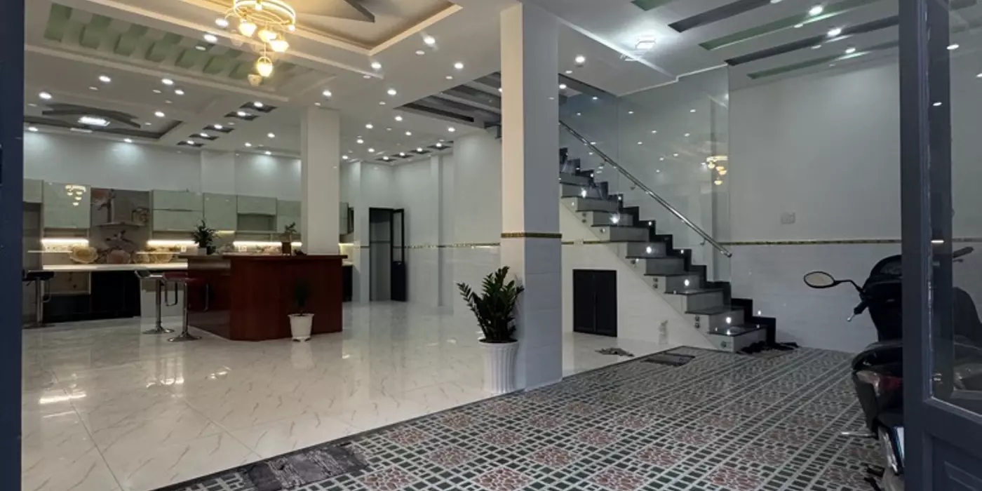 MẶT TIỀN ĐƯỜNG LIÊN KHU 2-10, 108M2 - NGANG KHỦNG 8.5M, 3 TẦNG, NGAY CHỢ GÒ XOÀI GIÁ 6.X TỶ