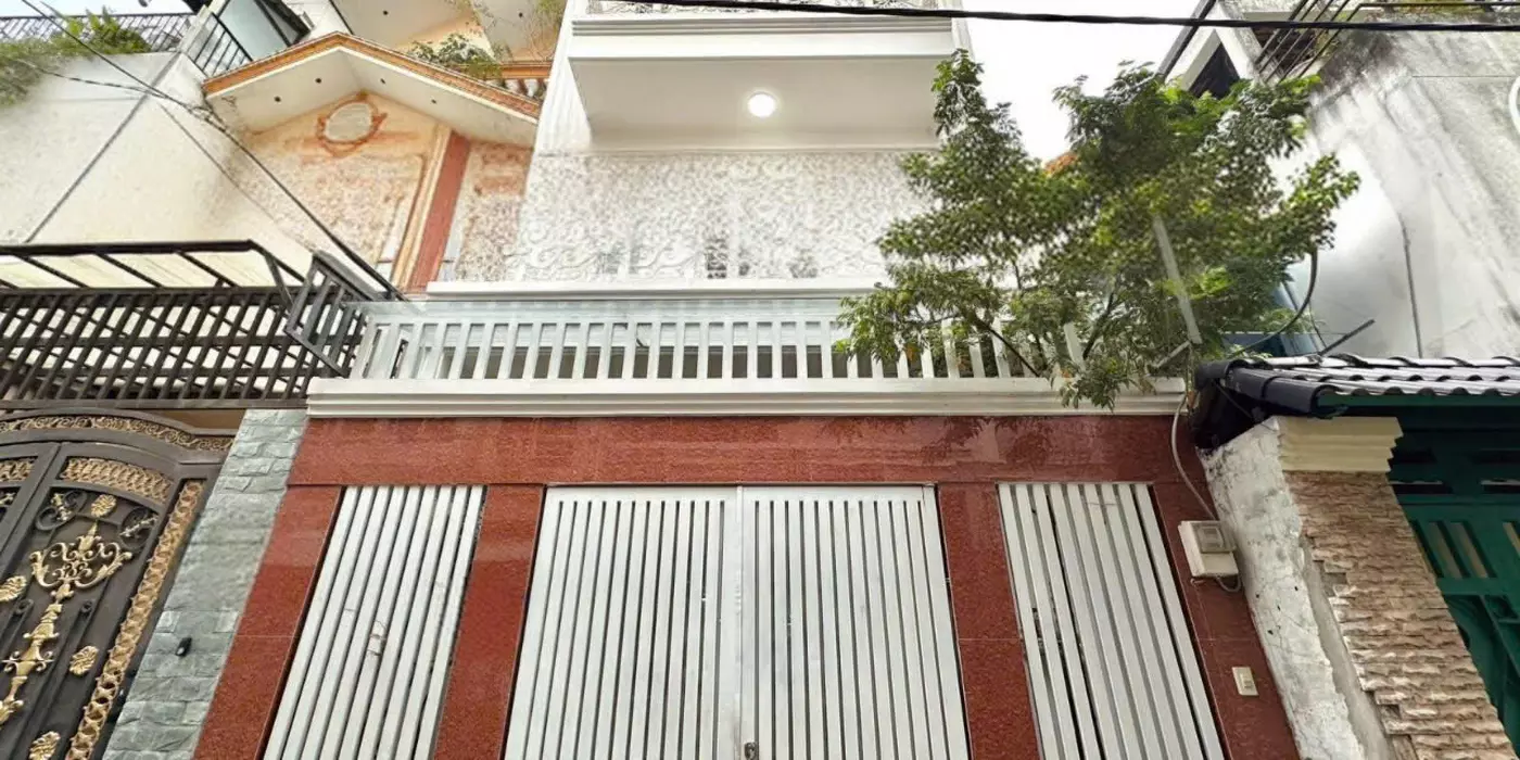 BÁN ĐÁT TẶNG NHÀ GẦN BÀU CÁT TÂN BÌNH, 130M2, 4 TẦNG MỚI ĐẸP.