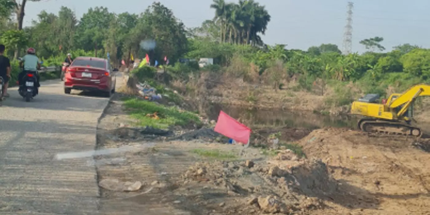 Bán lô góc 215m2 siêu đẹp tại xã Tân Phú, Quốc Oai Hà Nội giá 13 tỷ