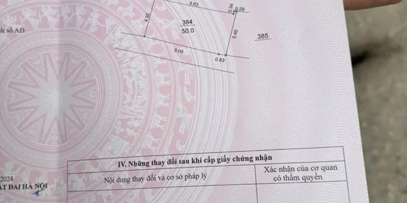Bán đất mặt ngõ thông kinh doanh ô tô tải tránh 50m Khuyến Lương, Lĩnh Nam, Hoàng Mai - 7.5 tỷ