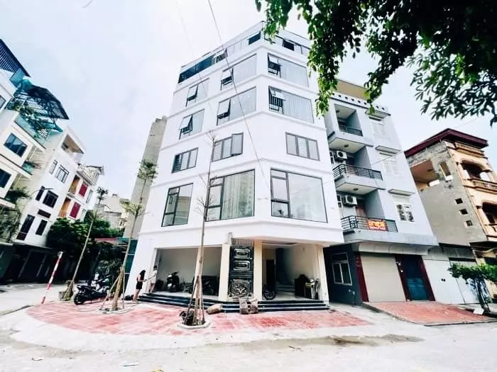 Bán nhà Hưng Thịnh, lô góc 3 thoáng, vỉa hè ô tô tránh, 6T hiện đại, 60m², View CV Yên Sở, 14.2 tỷ