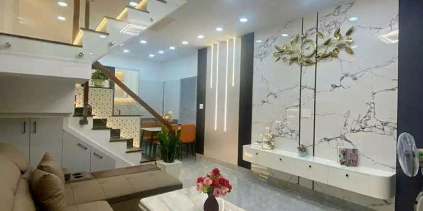 Bán nhà đẹp , KV Chợ Hạnh Thông Tây, Gò Vấp  3 tầng x 32m2, Giá 5.18  tỷ