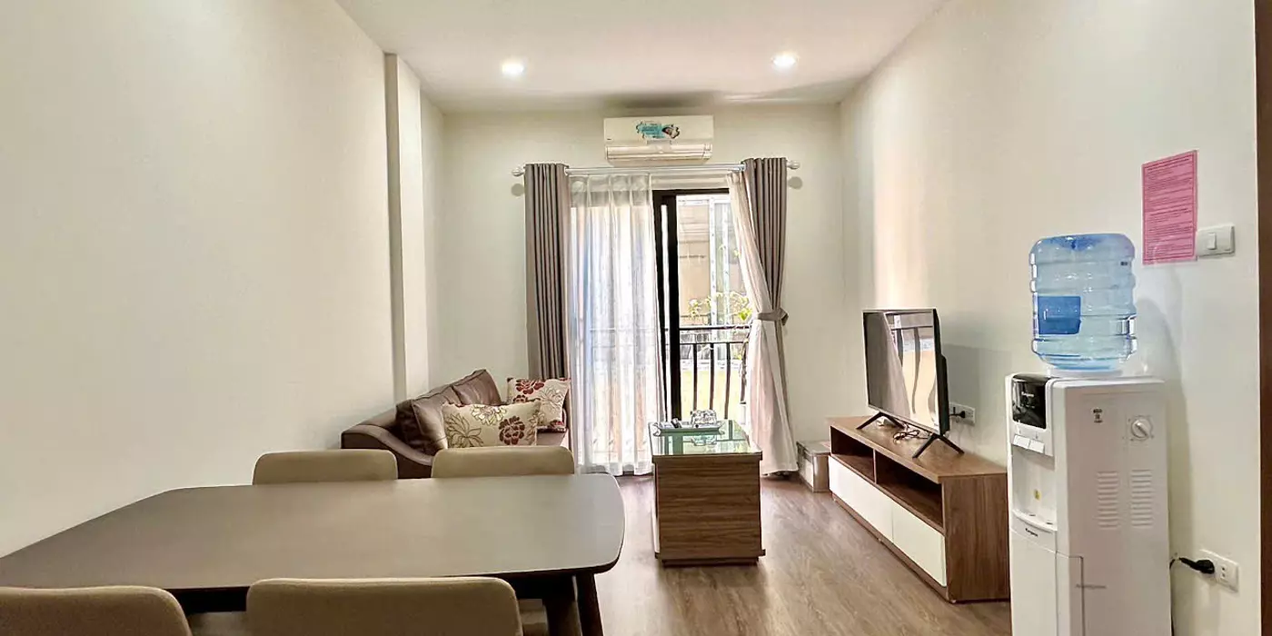 Cho thuê p 1n1k phố Đào Tấn dt 45m full đồ sang xịn mịn vào luôn