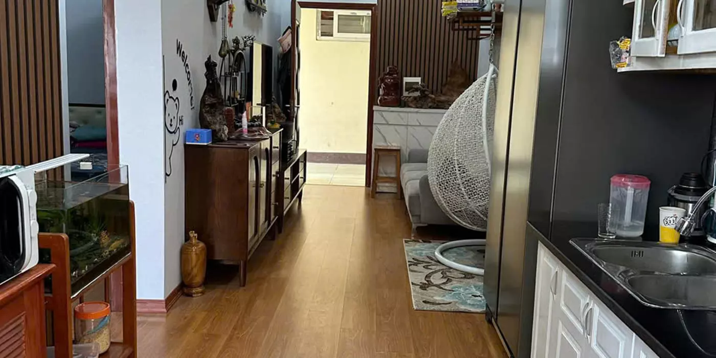 Bán nhanh căn hộ 2pn , 2vs  diện tích 60m , sổ đỏ chính chủ , gần các chợ dân sinh