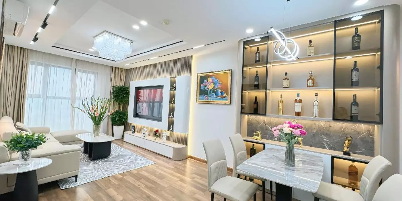 CHUNG CƯ GOLDMARK, HỒ TÙNG MẬU - 78M2, 2 PHÒNG NGỦ 2 WC - FULL NỘI THẤT