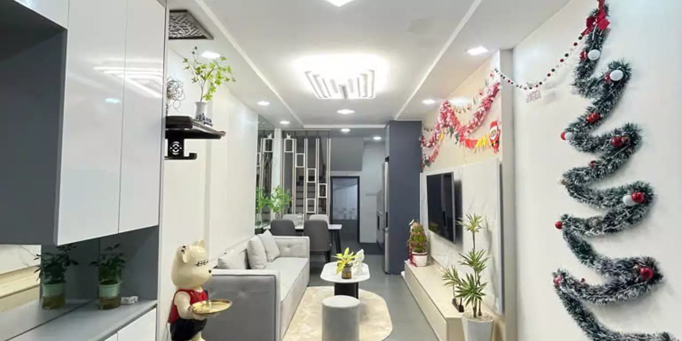 NHÀ ĐẸP MINH KHAI - 35M2 X 4 TẦNG -  CÁCH OTO 3 BƯỚC CHÂN - 7.4 TỶ