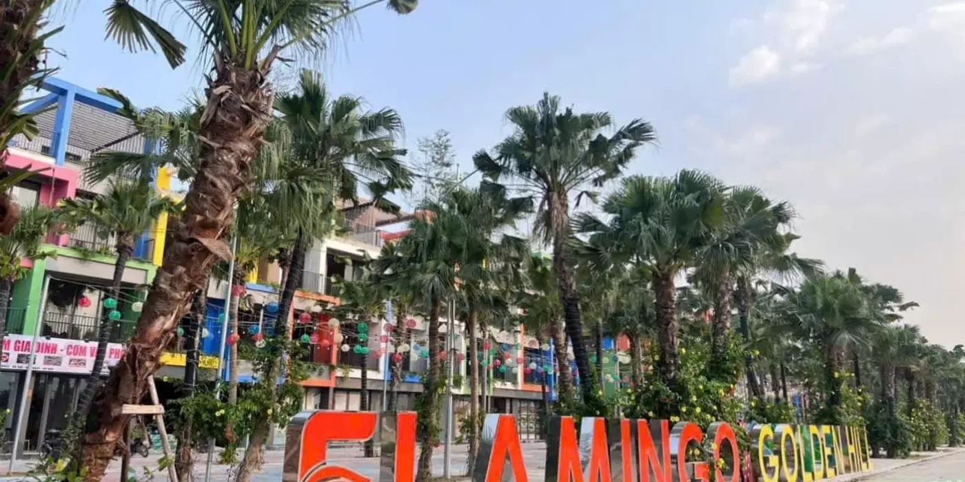 Bán gấp BT ở Flamingo Golden Hill, chỉ từ 5 tỷ cả nhà và đất, MT 7m, S 105m2, 8 PN, View hồ