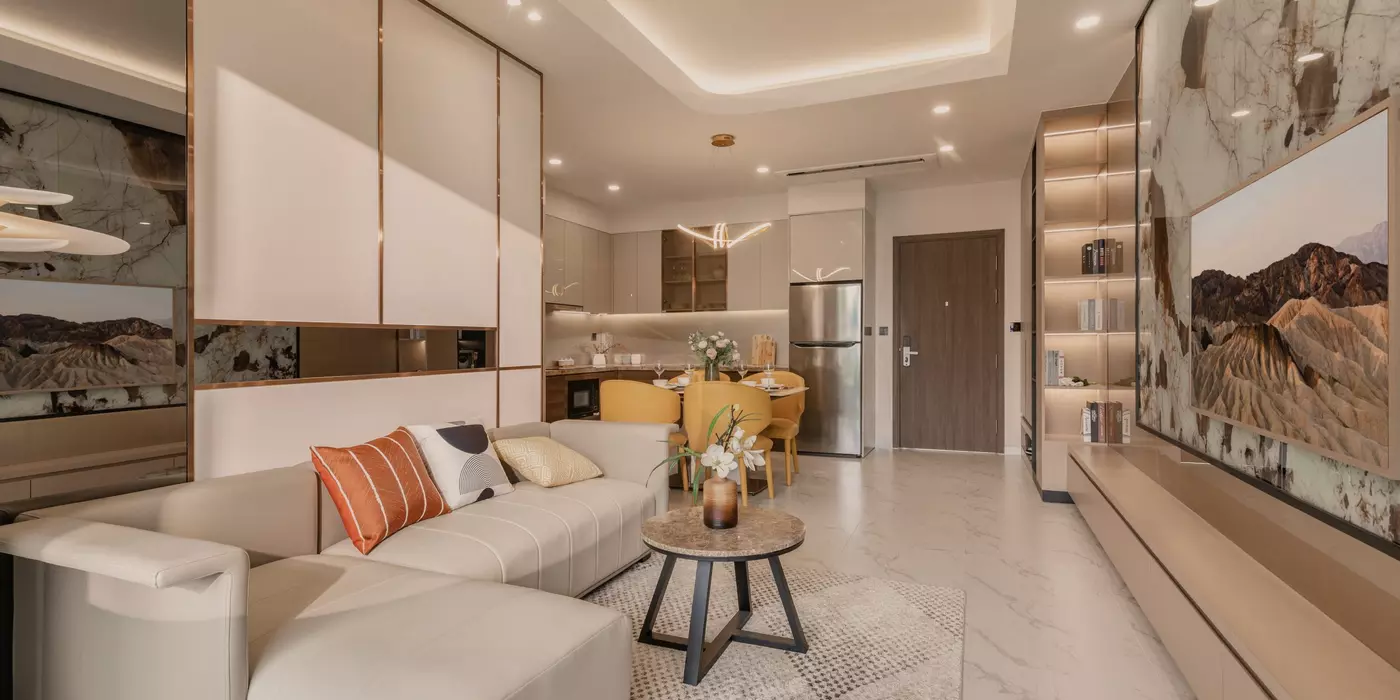 Căn hộ 2  phòng ngủ 82m2 dự án Fiato Airport City giá từ 2,8 tỉ/căn thanh toán 24 tháng