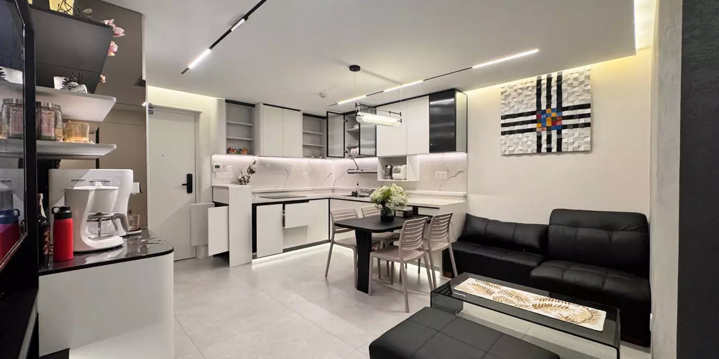 Siêu đẹp căn hộ 2pn Goldcoast 01 Trần Hưng Đạo, view chính biển tầng cao nội thất sang trọng