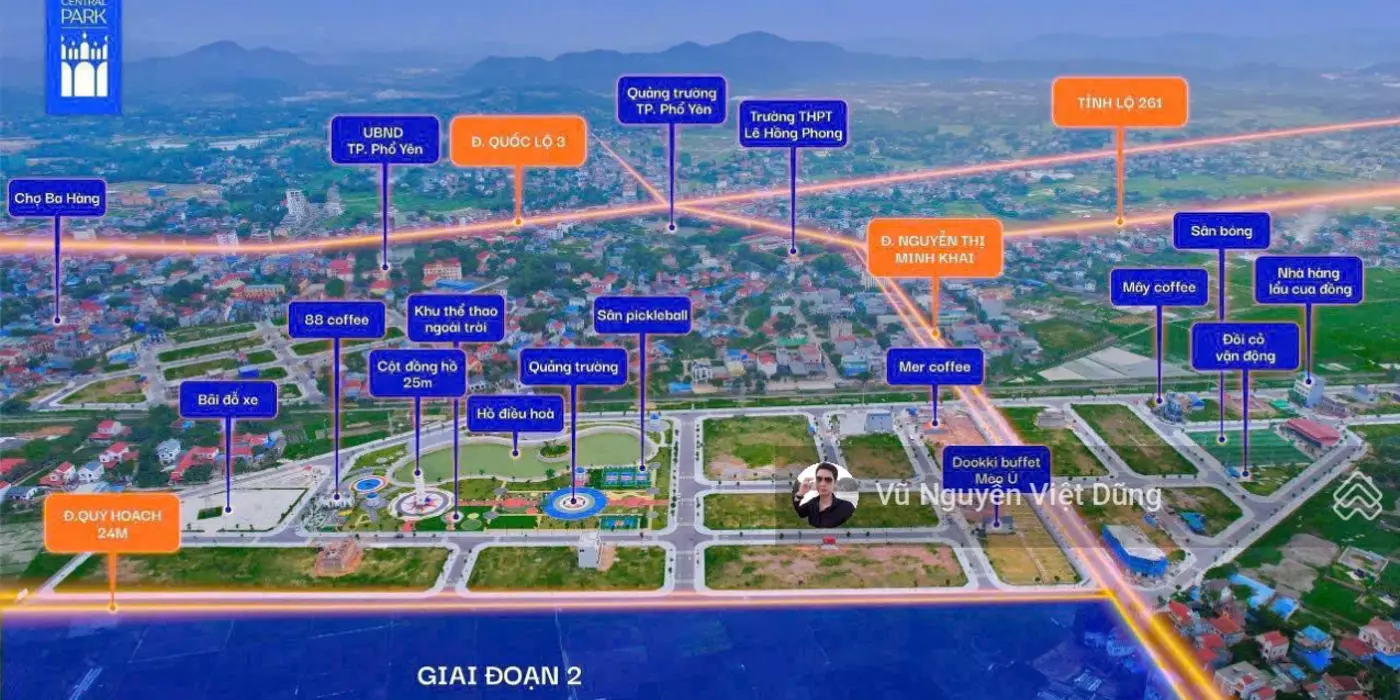 Cơ hội vàng chỉ có một sở hữu BĐS trung tâm thành phố Phổ Yên chỉ từ 2,8tỷ, chắc chắn lợi nhuận cao