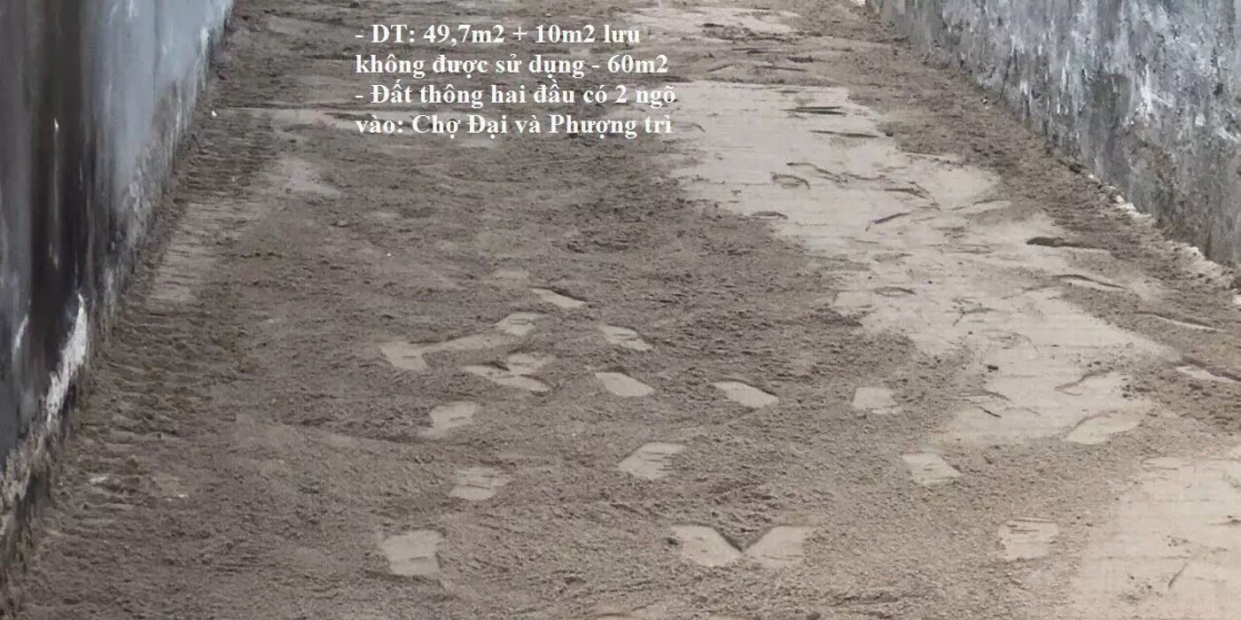 Chình chủ bán 50m2, Đất sổ đỏ, Đan Phượng Hà Nội, giá rẻ