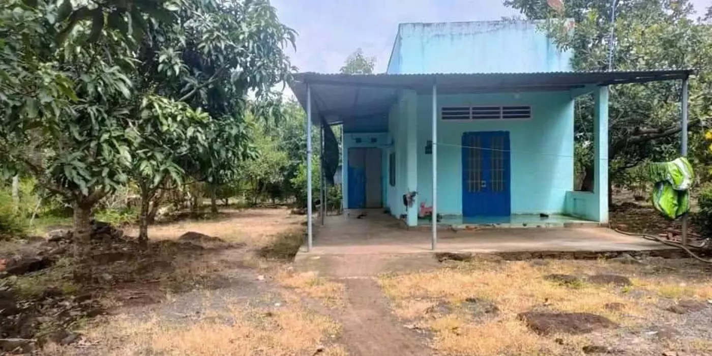 Ngộp thở bán nhà vườn 2500m2, 315 tr, cây trái đầy đủ, 1 nhà nhỏ
