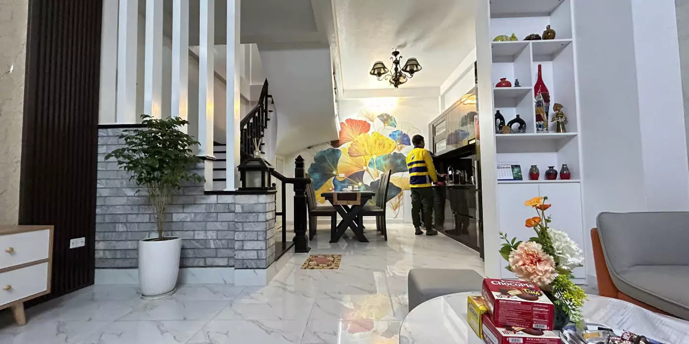 Nhà Mỹ Đình 46m2 4 tầng nhỉnh 9 tỷ cách 1 nhà ra oto đỗ