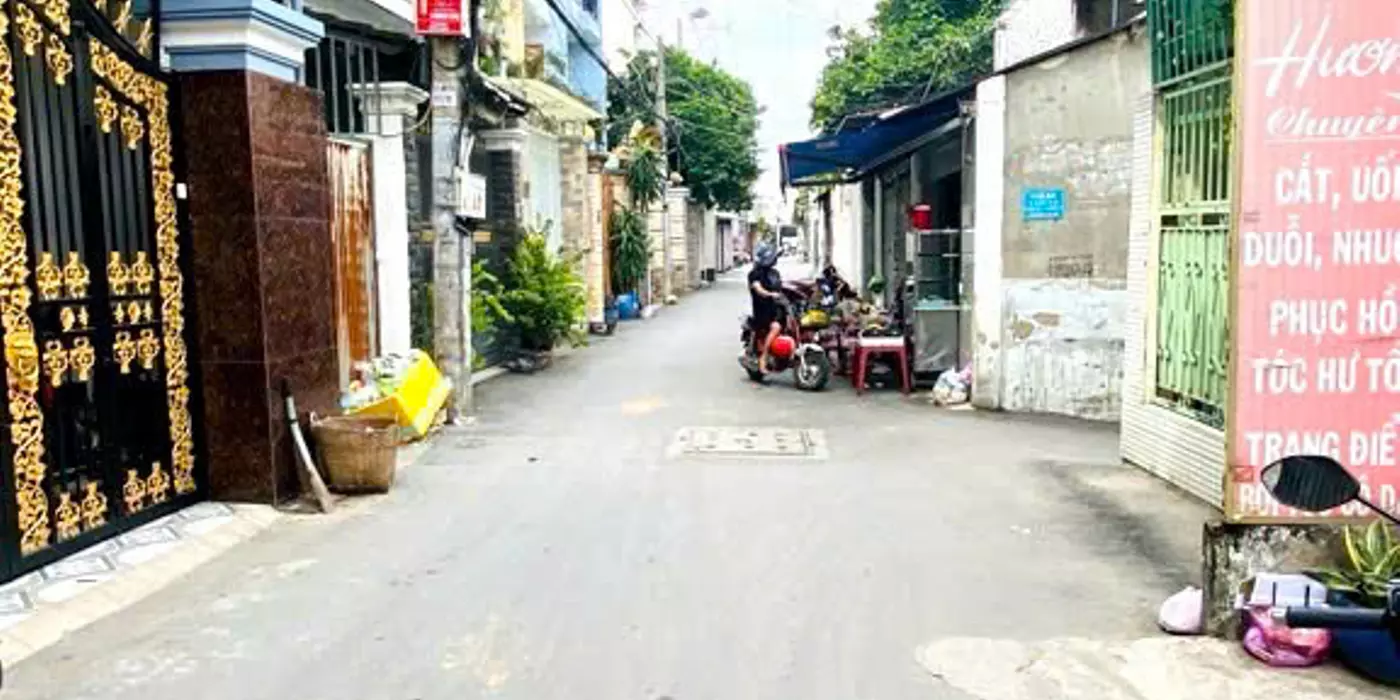 XE HƠi VÀO NHÀ LÊ ĐỨC THỌ P16 103M2 4 TẦNG ĐÚC 5M X20M CHỈ 9Ty
