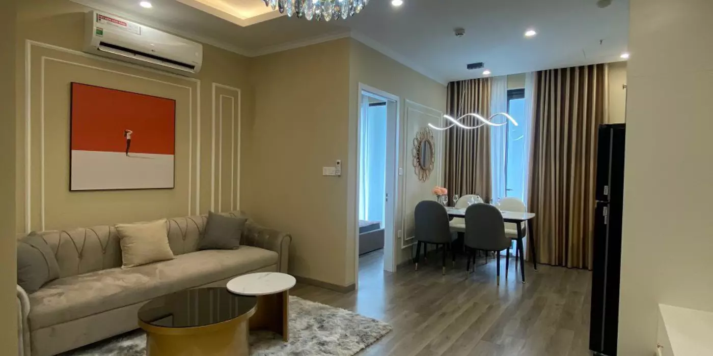 Cho thuê chung cư Tòa Tháp Thiên Niên Kỷ DT: 1 PN, đủ đồ nội thất đẹp