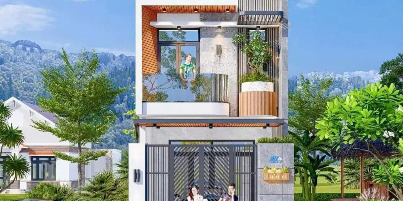 Nhà Phố Hiện Đại 1 Trệt 1 Lầu - Định Hoà- Đường ĐX 070 TDM