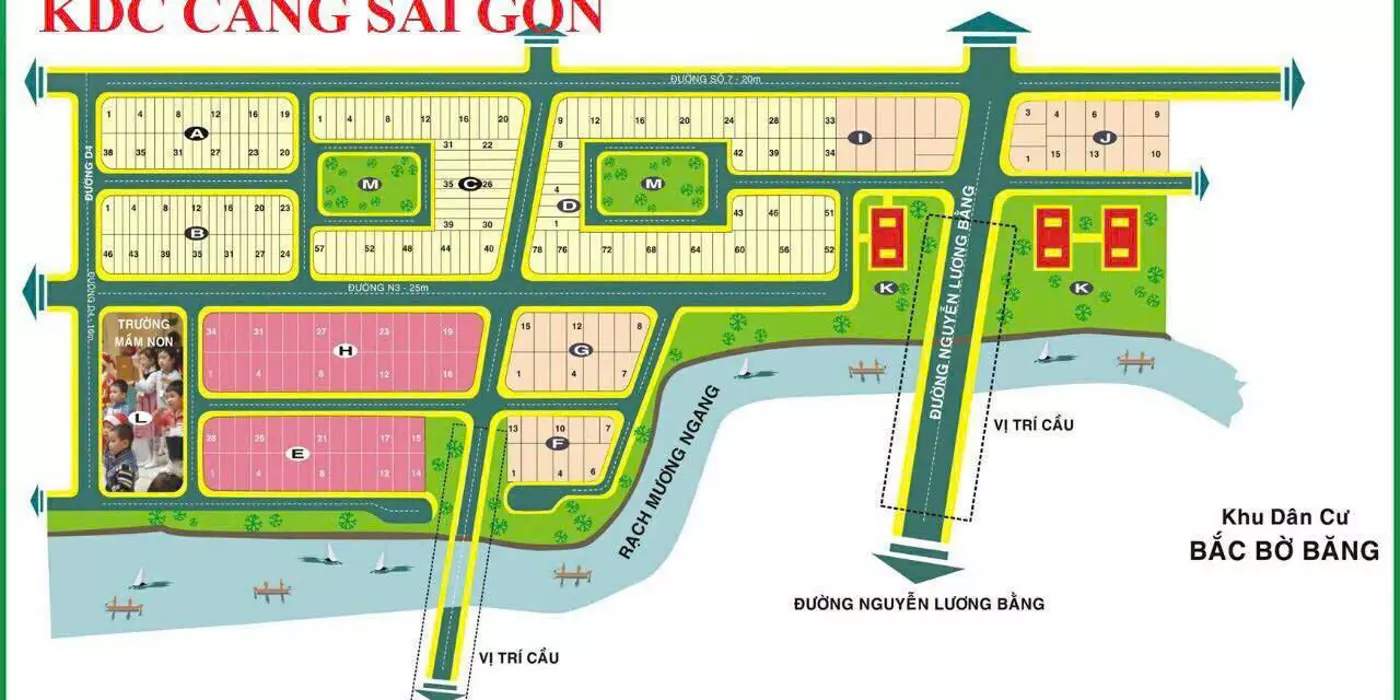 Bán biệt thự KDC Phú Xuân Cảng Sài Gòn Giá Tốt