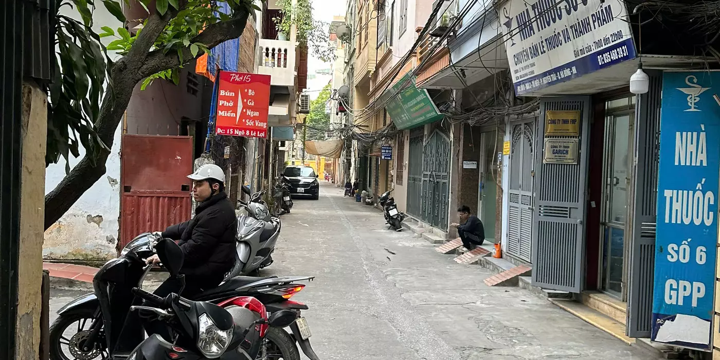 50 Tô Hiệu Phố Cổ Hà Đông Ô tô đỗ cửa