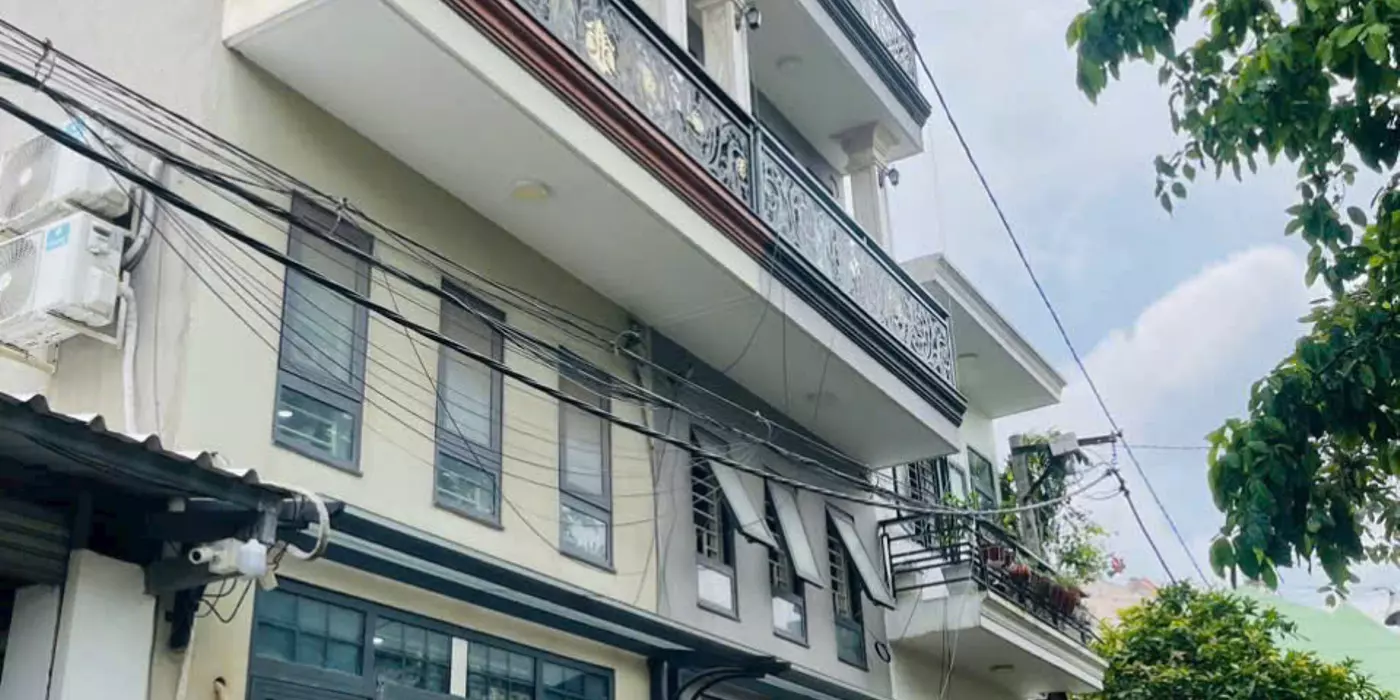 Nhà 5 tầng - Hẻm 8m Hương Lộ 80B, Hiệp Thành, Q12 giá rẻ 3.49 tỷ (Sau căn MT HL80B)