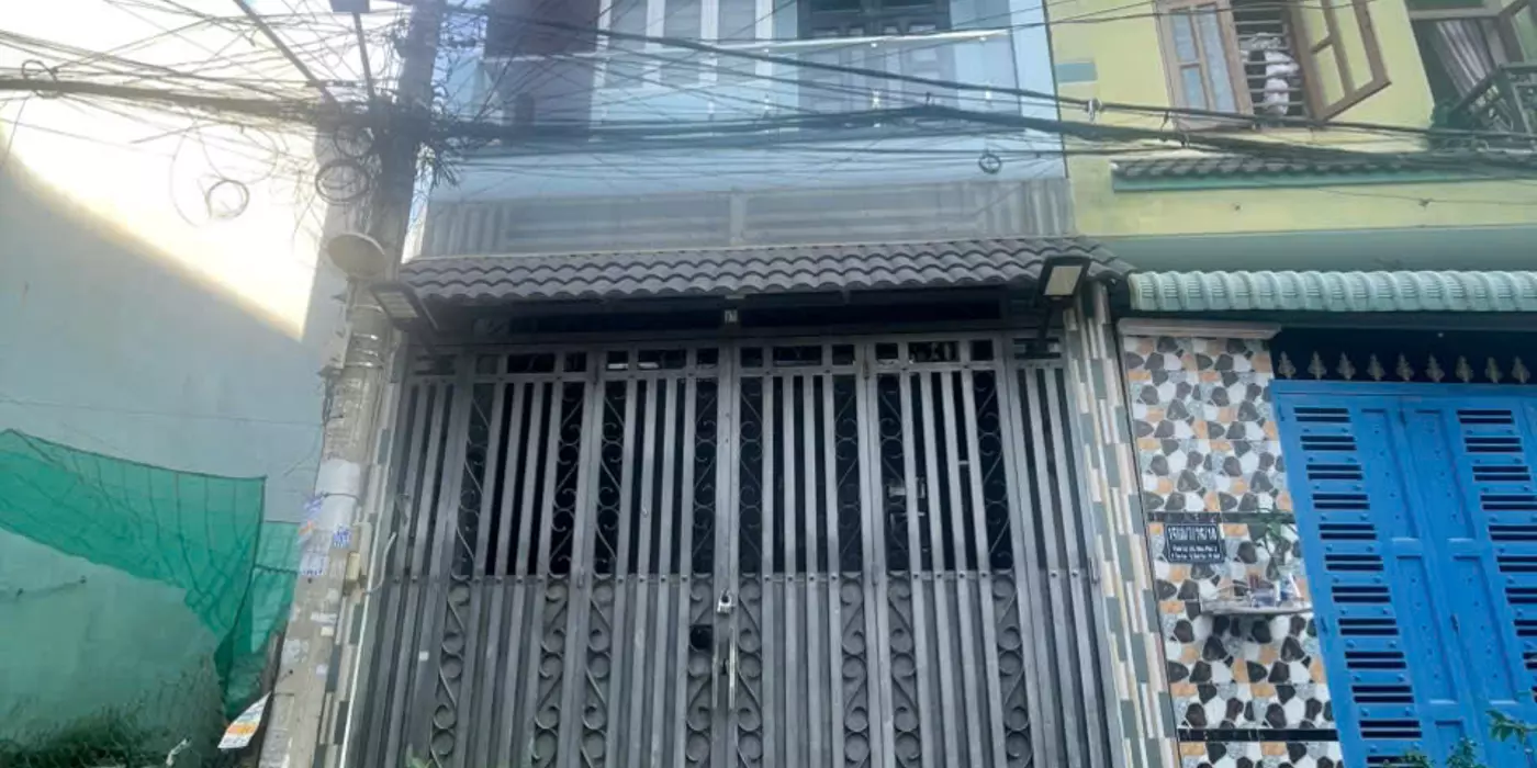 BÁN NHÀ NGAY CHỢ BÀ HOM BÌNH TÂN 4 TẦNG 5PN 4WC 60M2 HXH NHỈNH 5 TỶ