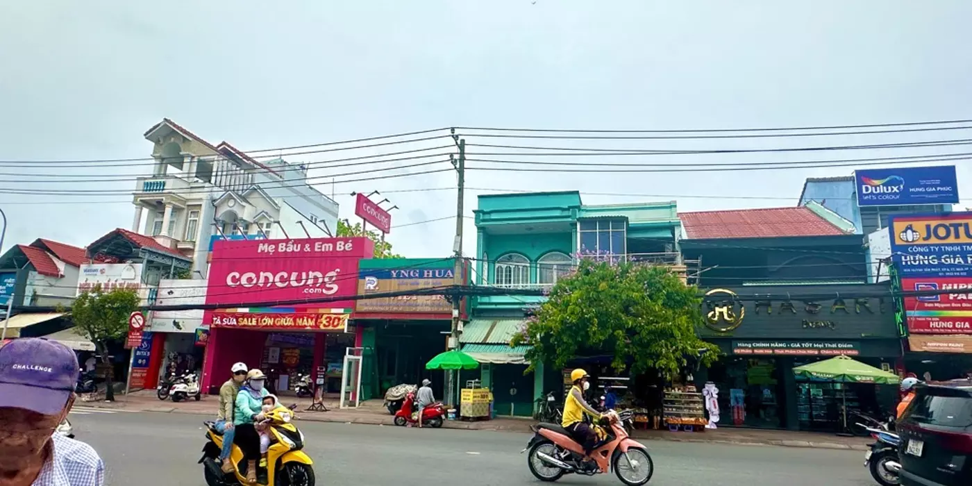 Mặt tiền kinh doanh đường Huỳnh Tấn Phát, gần chợ phú xuân Thị Trấn Nhà Bè, 350m2 ngang 8m nở hậu