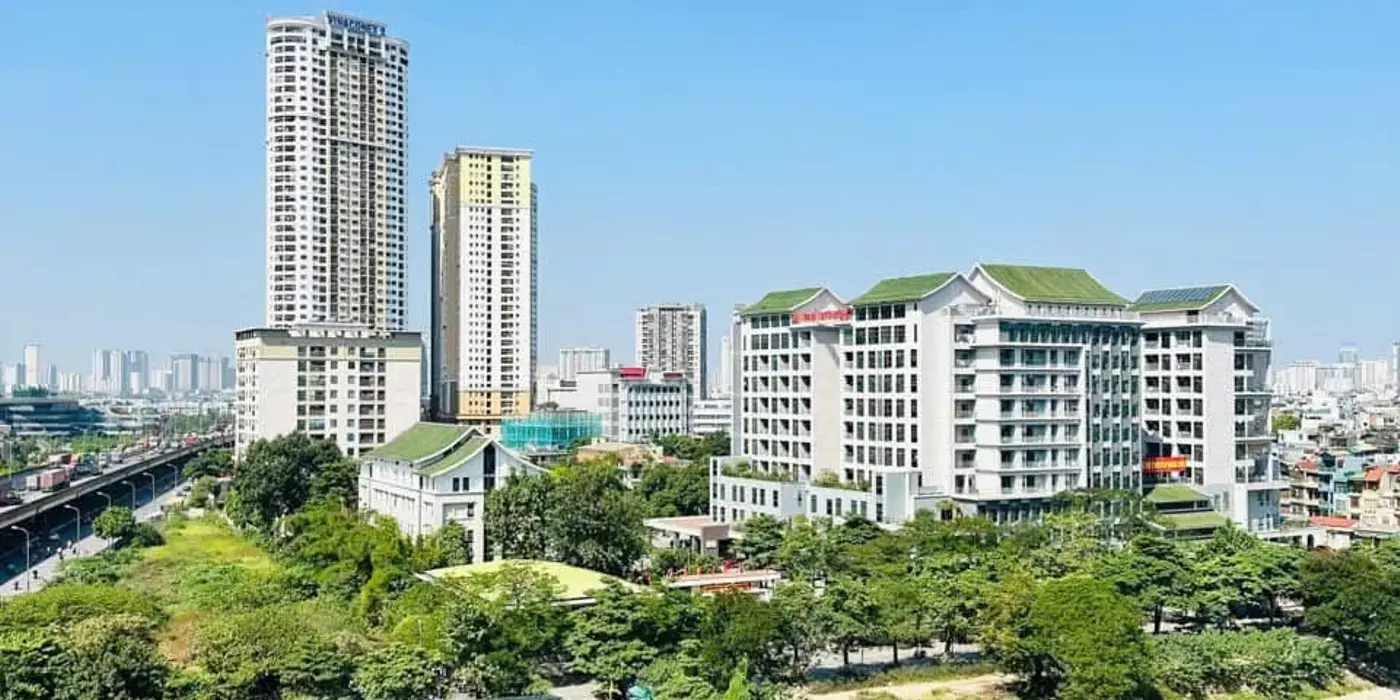 Bán căn góc toà OCT1 - ĐN1 Bắc Linh Đàm - Hoàng Mai - đẹp mê ly dt 57m2 x 2 ngủ GIÁ RẺ