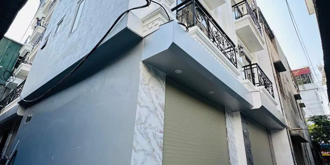 Bán Nhà Lĩnh Nam Nhà Mới Ngõ Thông Ô Tô Đỗ Cửa Vào Nhà, 32m 5 Tầng