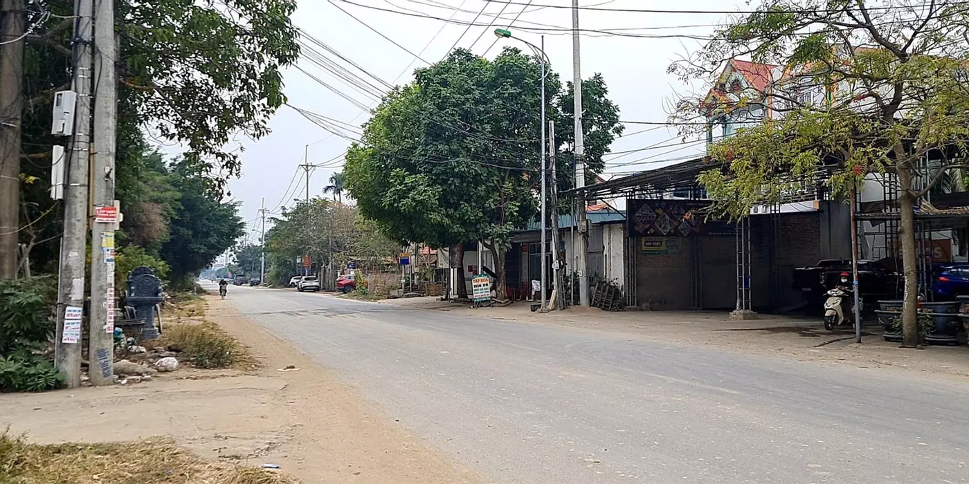 BÁN LÔ GÓC 740M2 MT 50M GẦN TRUNG TÂM HUYỆN MÊ LINH HÀ NỘI