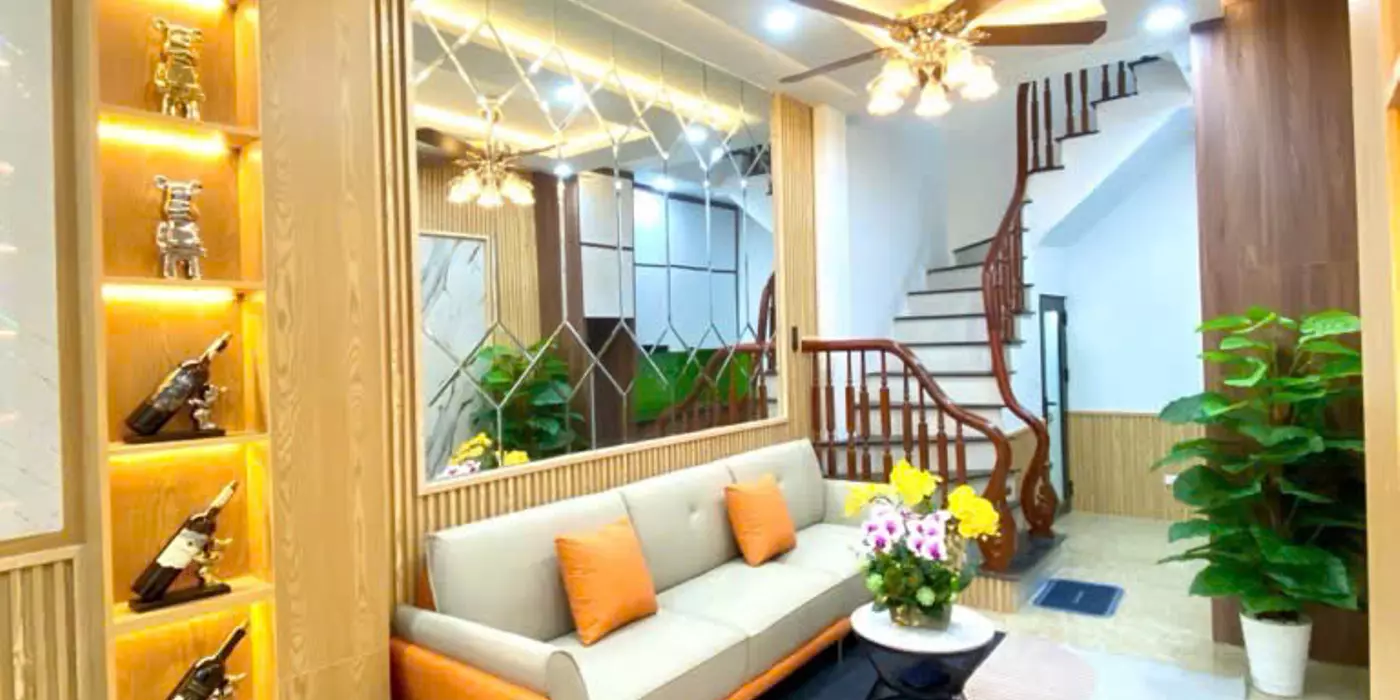 Nguyễn Khoái Nhà Mới Ngõ Ô Tô Tải Tránh 34m 3 Tầng Full Nội Thất