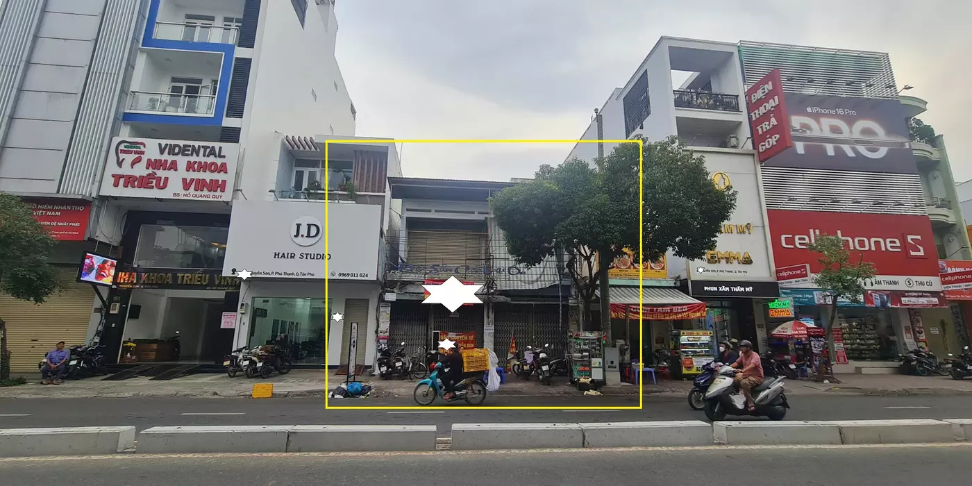 Cho thuê nhà mặt phố Nguyễn Sơn, Tân Phú, 240m², 59 triệu/tháng