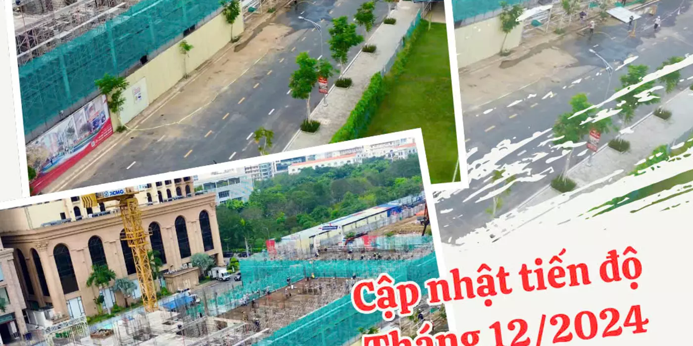 Tiến độ mới nhất dự án L'Arcade Phú Mỹ Hưng tháng 12/2024. Liên hệ 0902 929690 để tư vấn