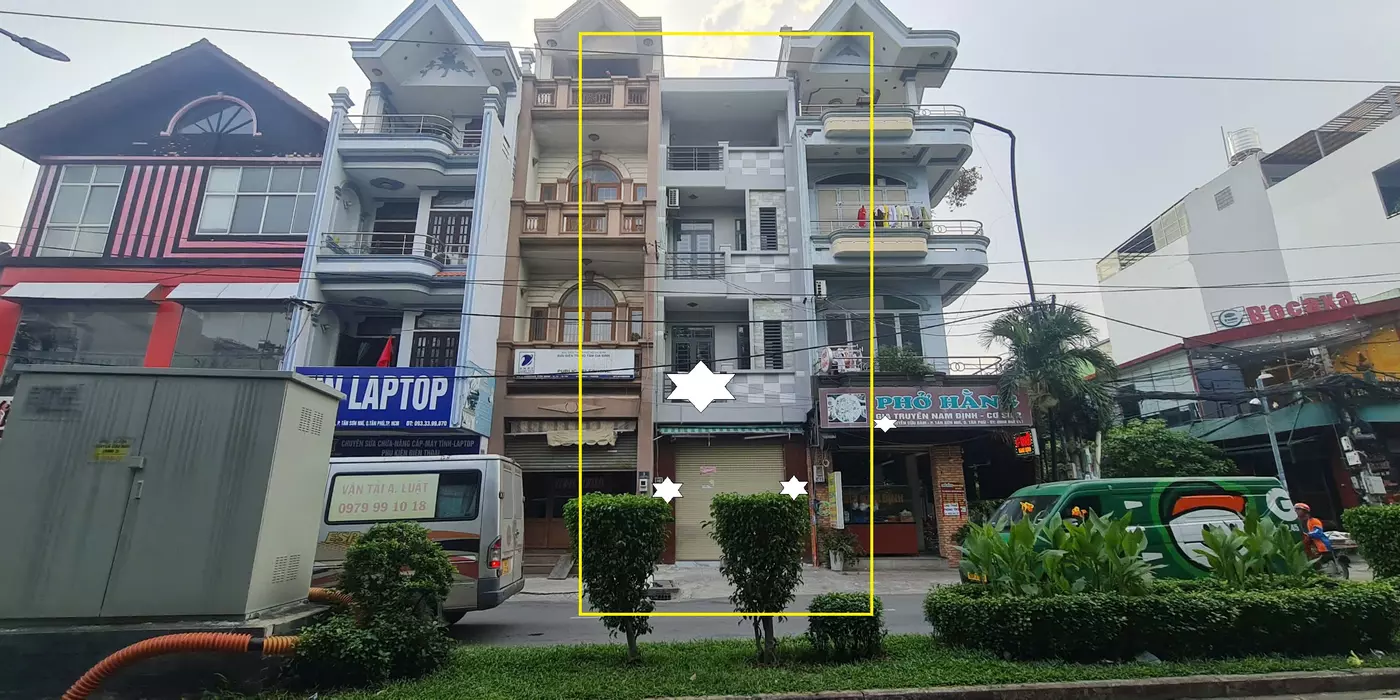 Cho thuê nhà  Mặt Tiền Nguyễn Cửu Đàm 60m2, 2 Lầu -ST- GẦN NGÃ TƯ