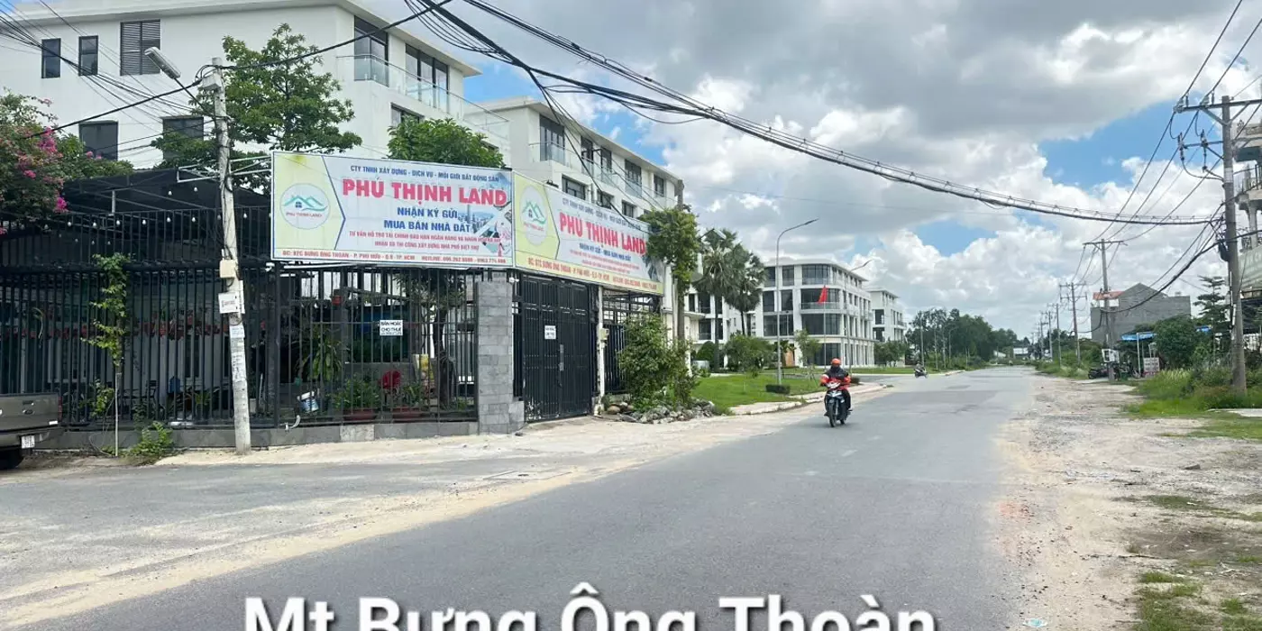 Bán đất mặt tiền đường Bưng Ông Thoàn Phú Hữu Quận 9 gần Global City,