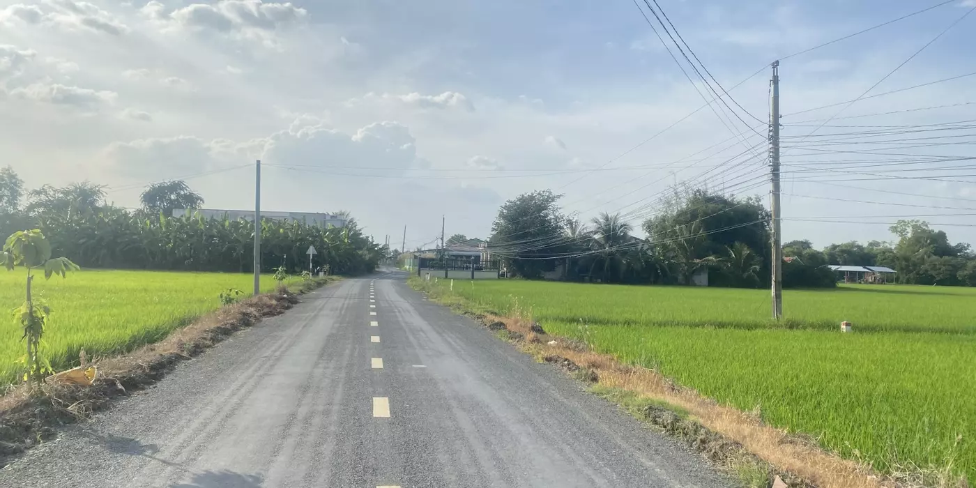 ĐẤT CHÍNH CHỦ  - MẶT TIỀN NGUYỄN QUANG ĐẠI - ĐƯỜNG NHỰA 8M - 5 PHÚT RA CHỢ ĐÀO , CHỢ TRẠM - CÁCH