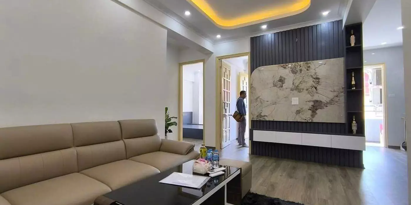 SIÊU RẺ - HƠN 6TỶ - 63M NHÀ ĐẸP NGỌC THỤY, 2 NHÀ RA MẶT PHỐ- MT 6,8M, 5 PN RỘNG