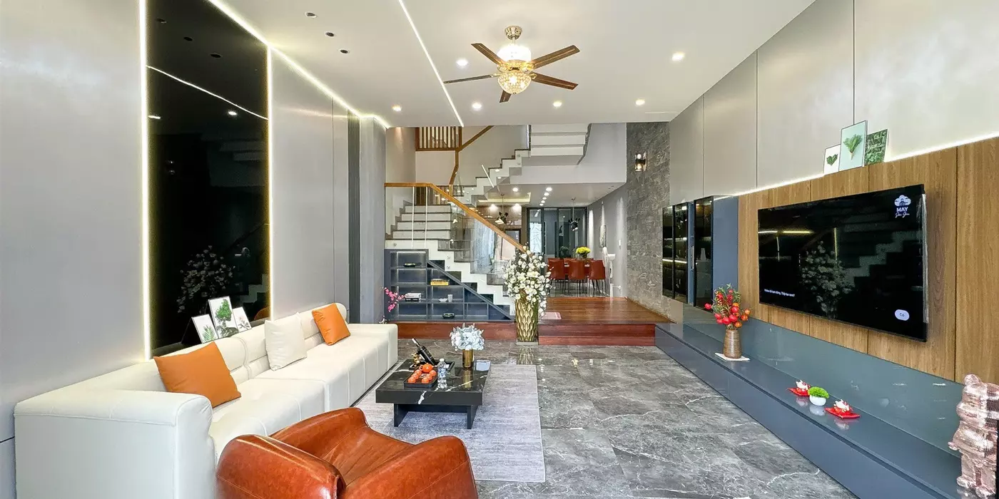 NHÀ MẶT TIỀN TRUNG LƯƠNG 9 NHÌN SANG ĐẢO KIM CƯƠNG - VỊ TRÍ ĐẸP–ĐẲNG CẤP, 100m2, 4 tầng