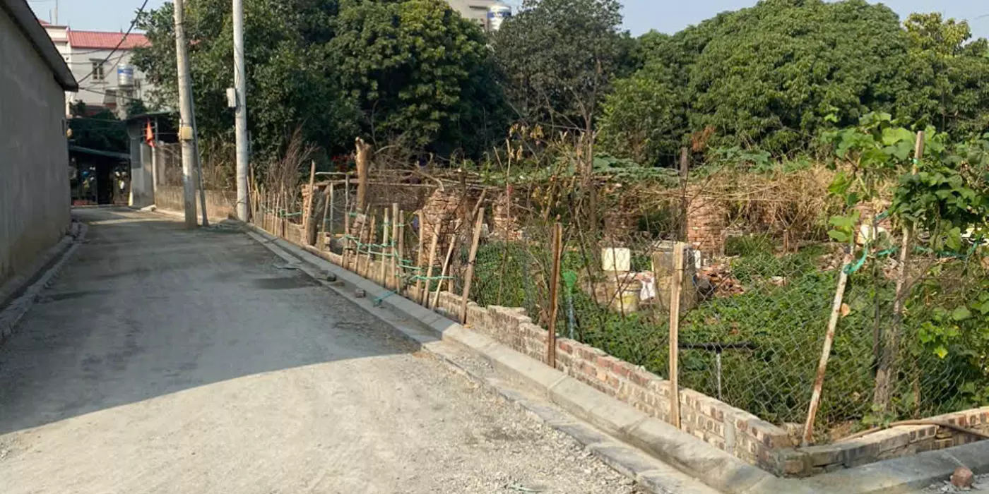 BÁN 84M ĐẤT HẢI BỐI, ĐÔNG ANH. MẶT TIỀN 8,7M. ĐƯỜNG Ô TÔ. GIÁ 6,72 TỶ CÓ THƯƠNG LƯỢNG.