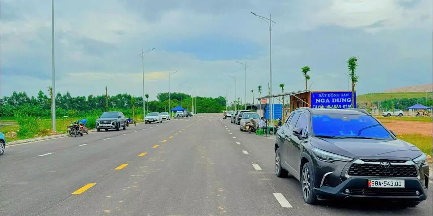 Cơn bão bất động sản tại KDC Sơn Quang - Tân Sơn, xã Trung Sơn, thị xã Việt Yên, tỉnh Bắc Giang