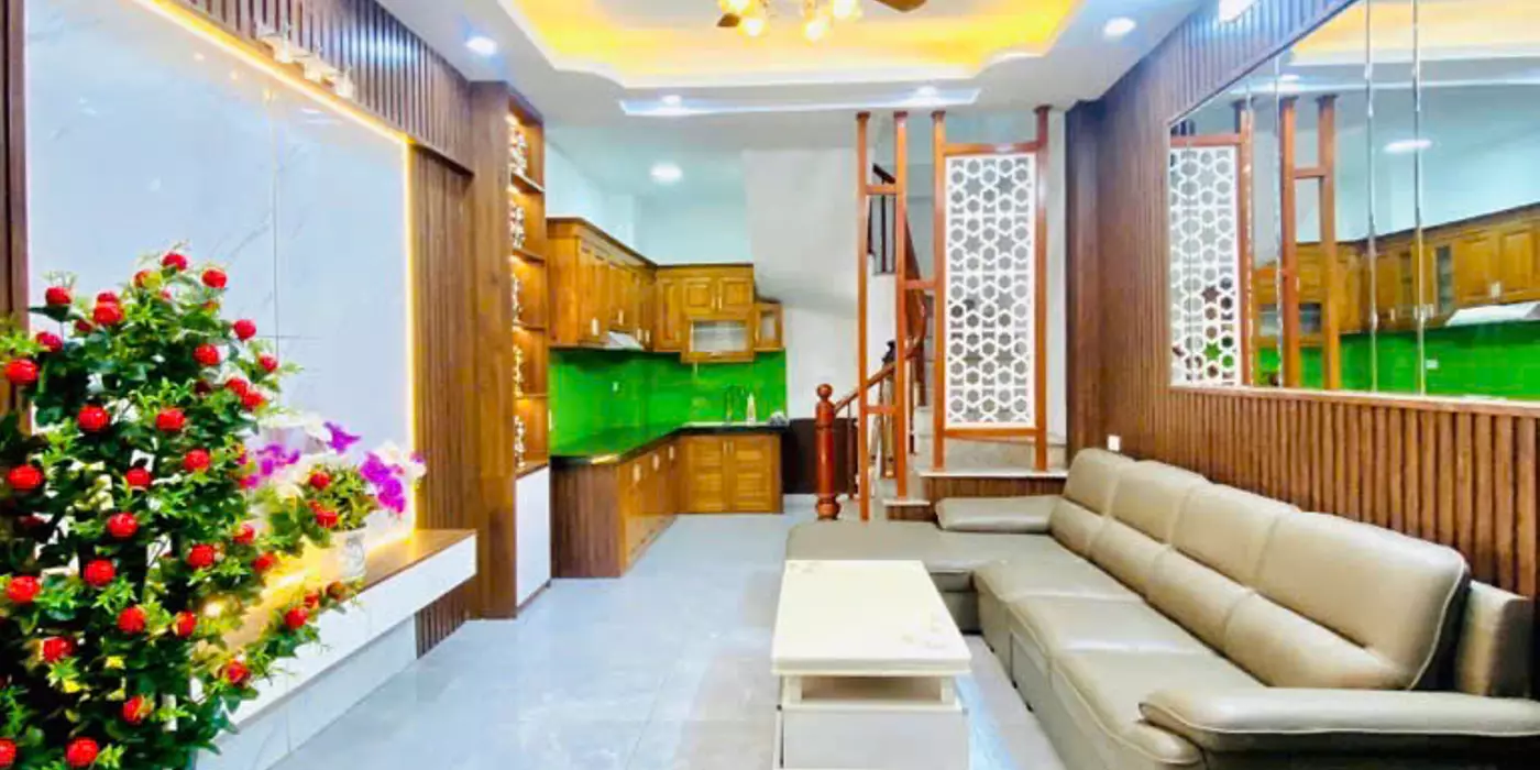 Bán Nhà Nam Dư Lĩnh Nam 34m 5Tầng 4 Phòng Full Nội Thất Giá 4.95 Tỷ