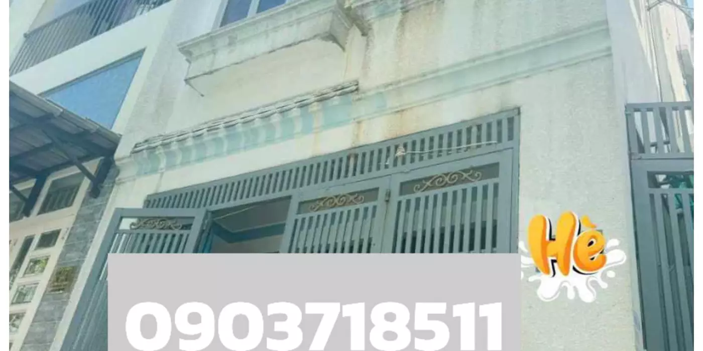 BÁN NHÀ MỘT TRỤC HẺM 3M TÂN THỚI HIỆP 21 - NHÀ 2 TẦNG XÂY KIÊN CỐ BTCT - KHU VỰC DÂN CƯ SẦM UẤT