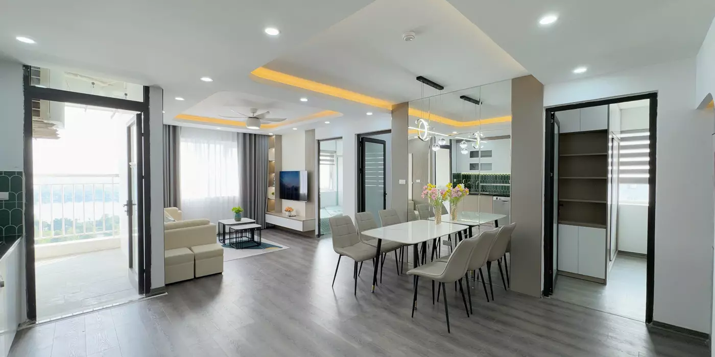 Chính chủ bán căn hộ góc 3 phòng ngủ view hồ siêu đẹp, full nội thất mới tại KĐT Thanh Hà Cienco 5!