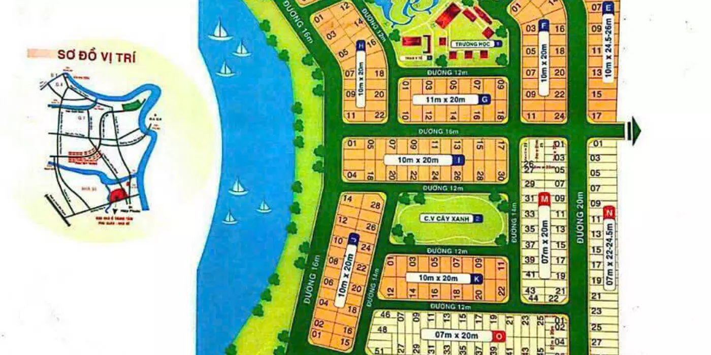 Bán đất kdc Hồng Lĩnh Phú Xuân Nhà Bè giá tốt