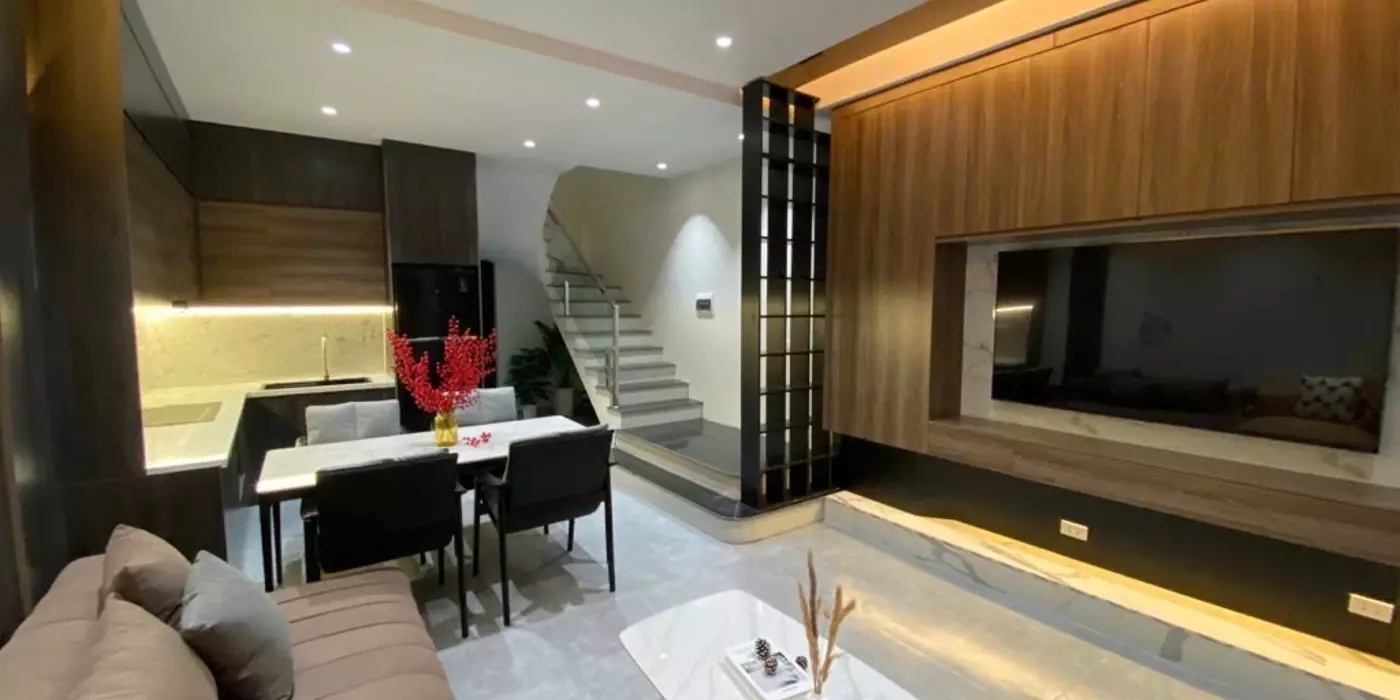 BÁN NHÀ PHỐ CẦU AM VẠN PHÚC, 2 MẶT THOÁNG SÁNG, NỘI THẤT VIP, 45m, 7.6 tỷ