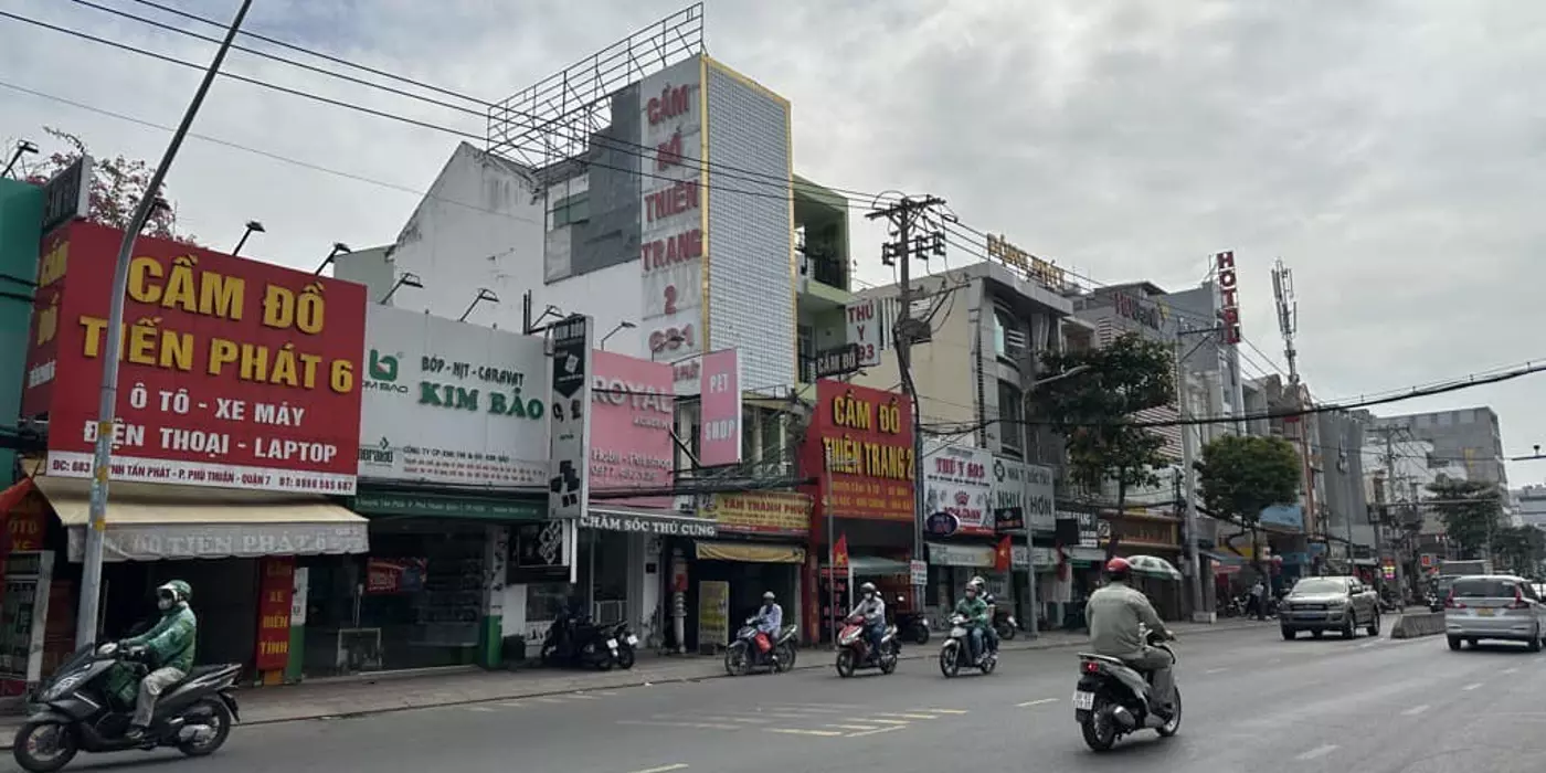 - Mặt tiền Kinh Doanh đường Huỳnh Tấn Phát, 2 Tầng, 4x23, 90m2, Thu nhập 156tr/Năm, P.Phú Thuận