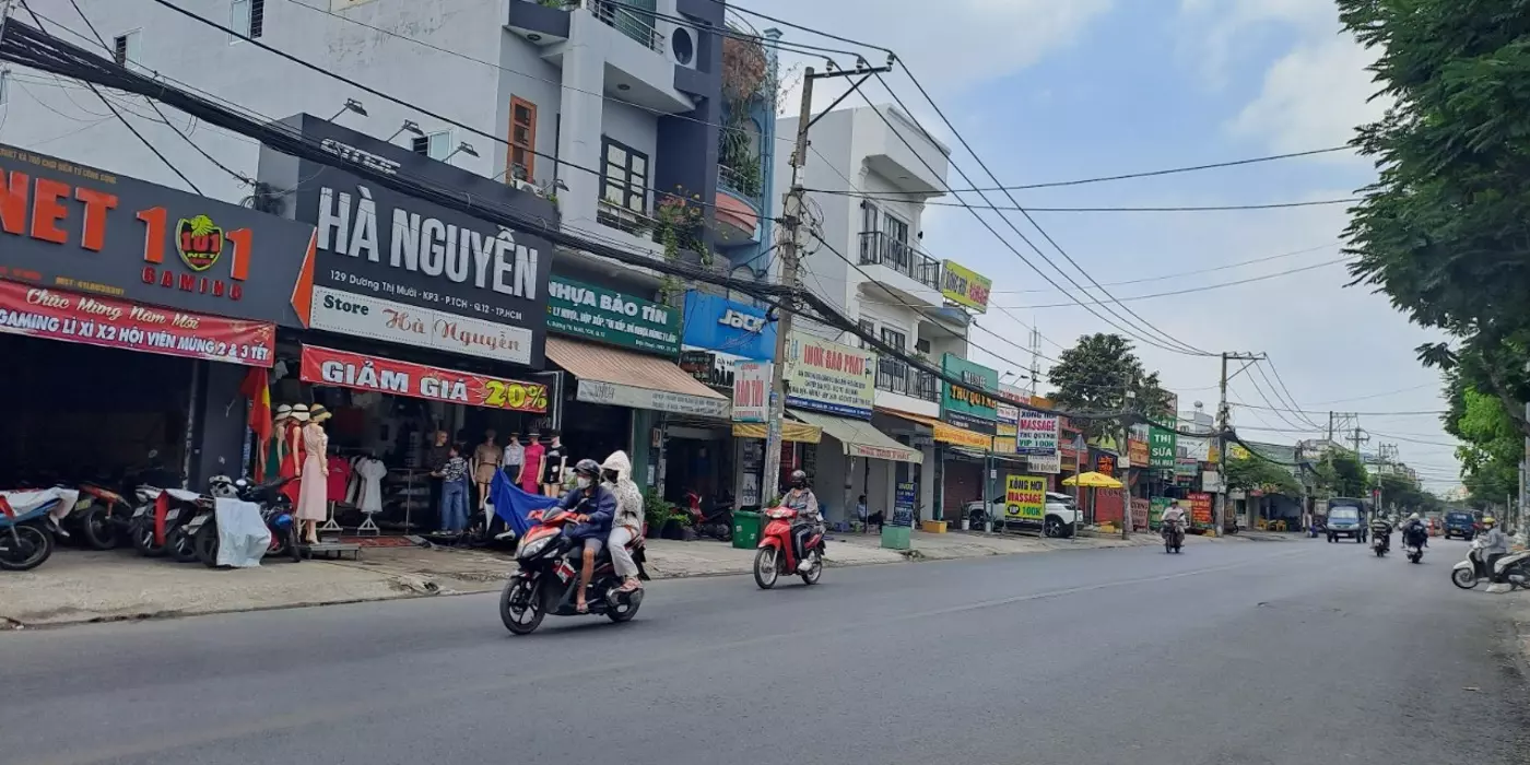 Bán nhà măt tiền 12x40m giá 32,5 tỷ Đường Dương Thị Mười