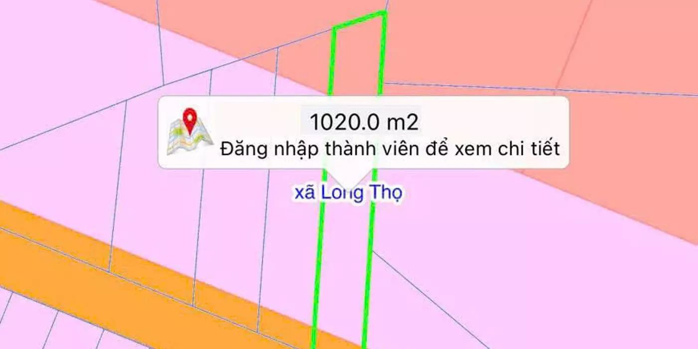 Bán đất Long Thọ, 1020m², mặt tiền đường nhựa N1, gần dự án HUD – Ngộp cần bán nhanh 2,4 tỷ